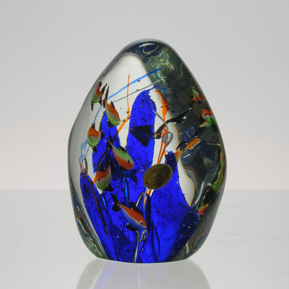 Aquarium - Murano Glass Sculpture - Hickmet Fine Arts 