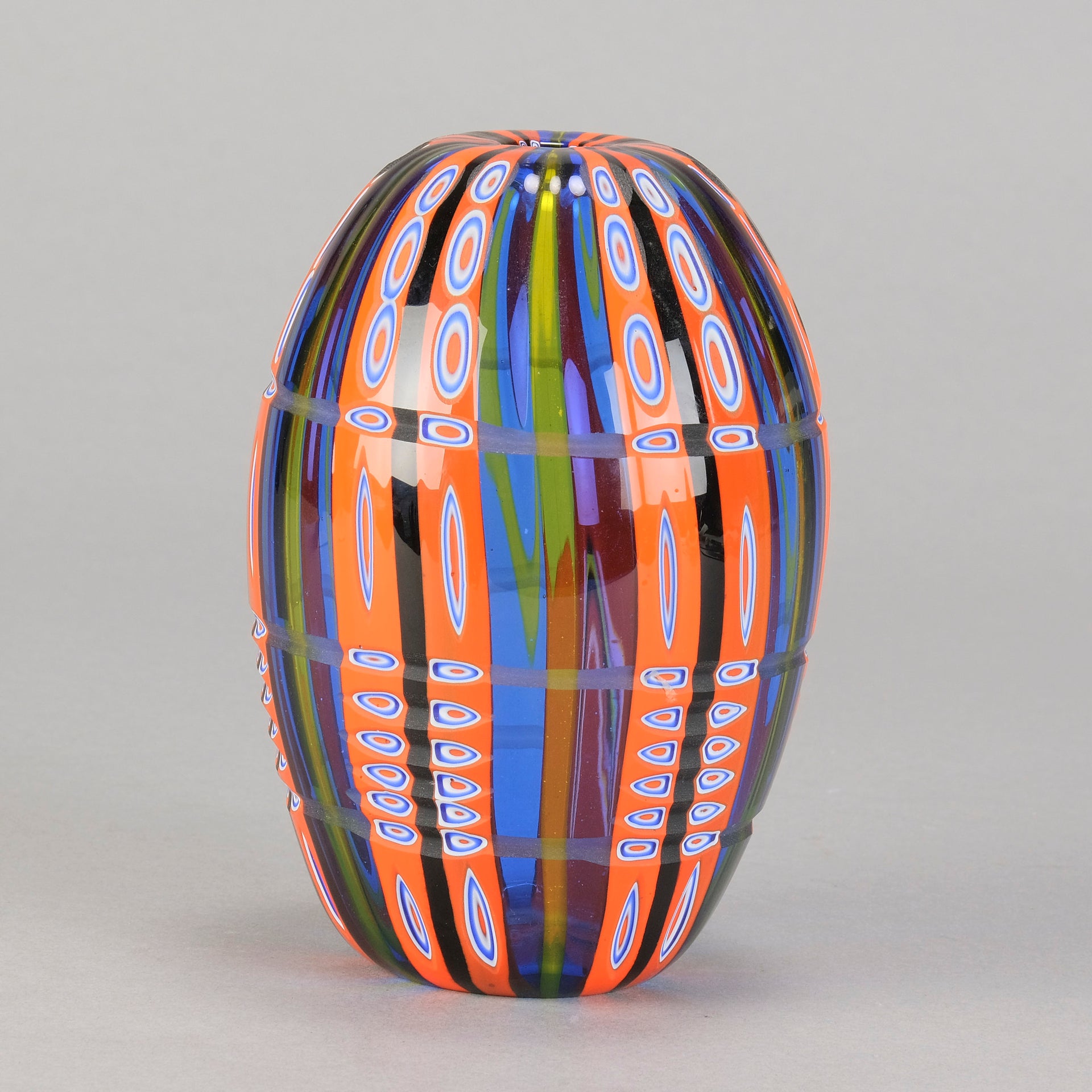Murano Glass Vase Sculpture by Fabio Rossetto - Hickmet Fine Arts