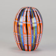 Murano Glass Vase Sculpture by Fabio Rossetto - Hickmet Fine Arts