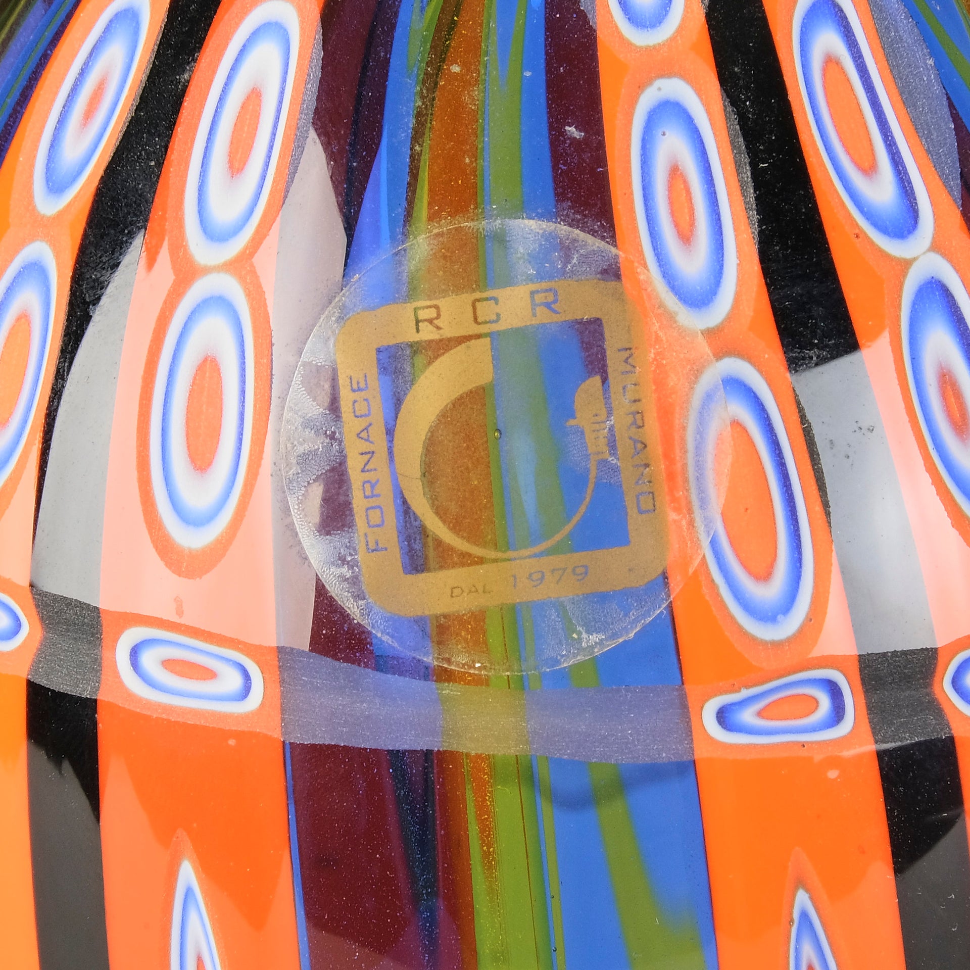 Murano Glass Vase Sculpture by Fabio Rossetto - Hickmet Fine Arts