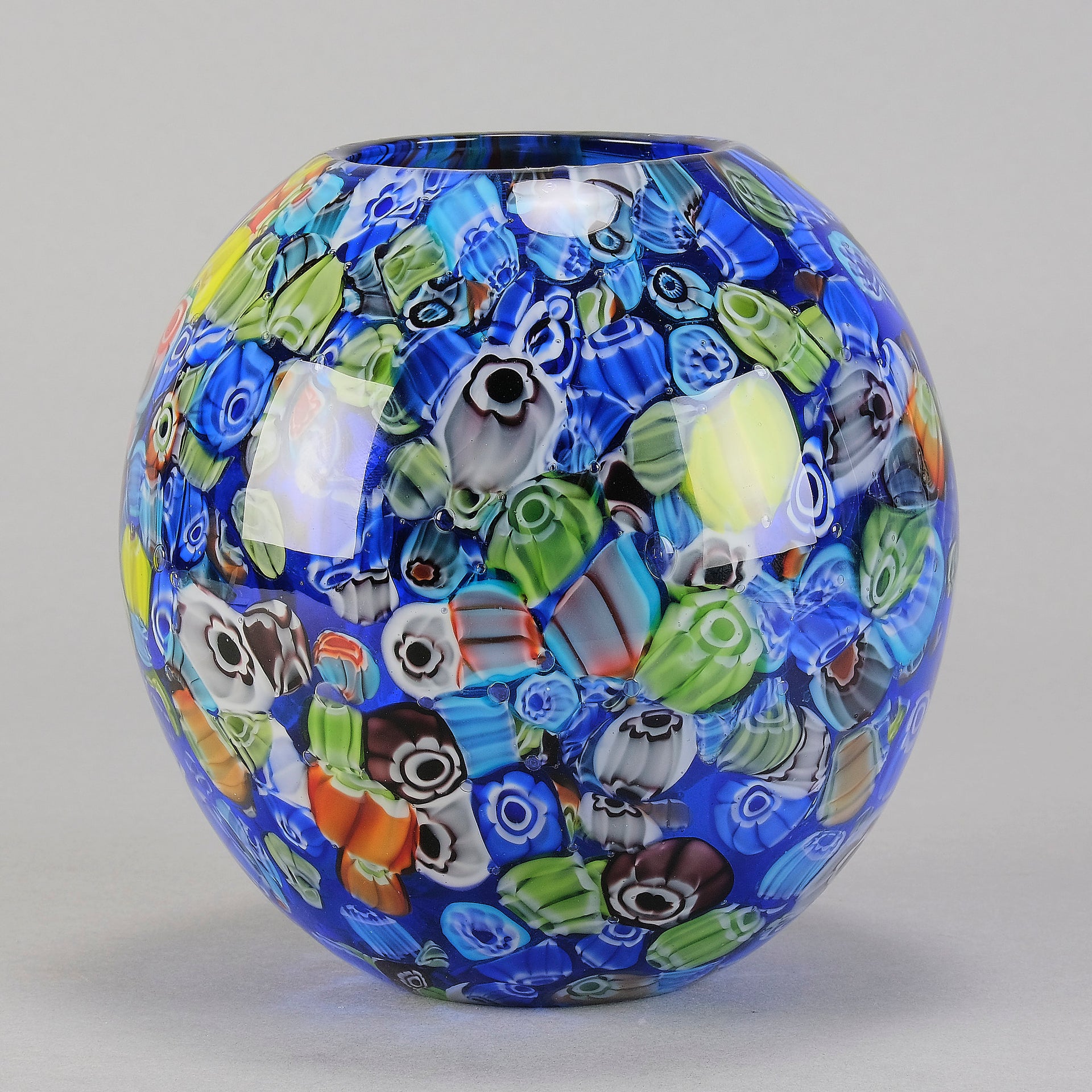 Murano Millefiore Vase - Hickmet Fine Arts