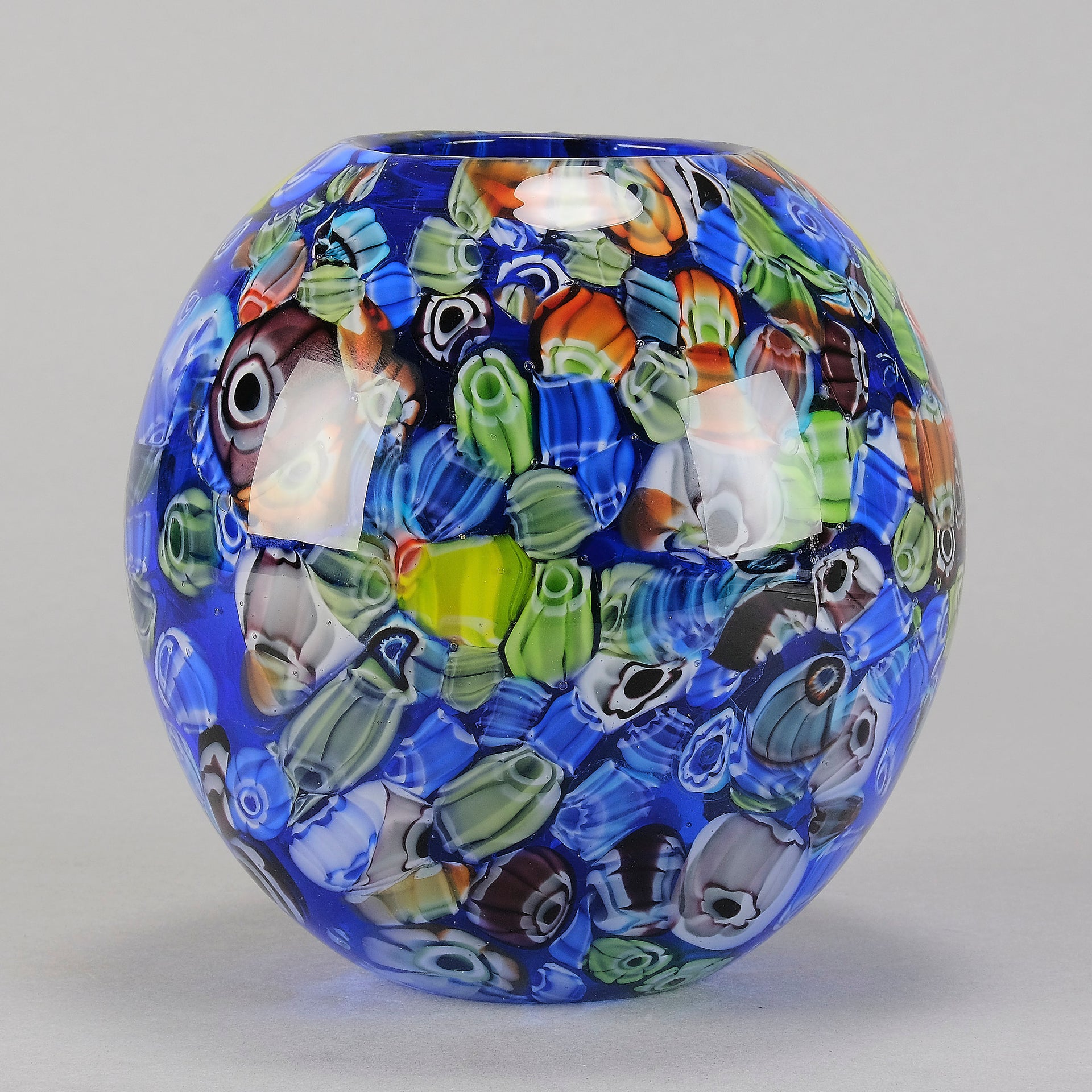 Murano Millefiore Vase - Hickmet Fine Arts