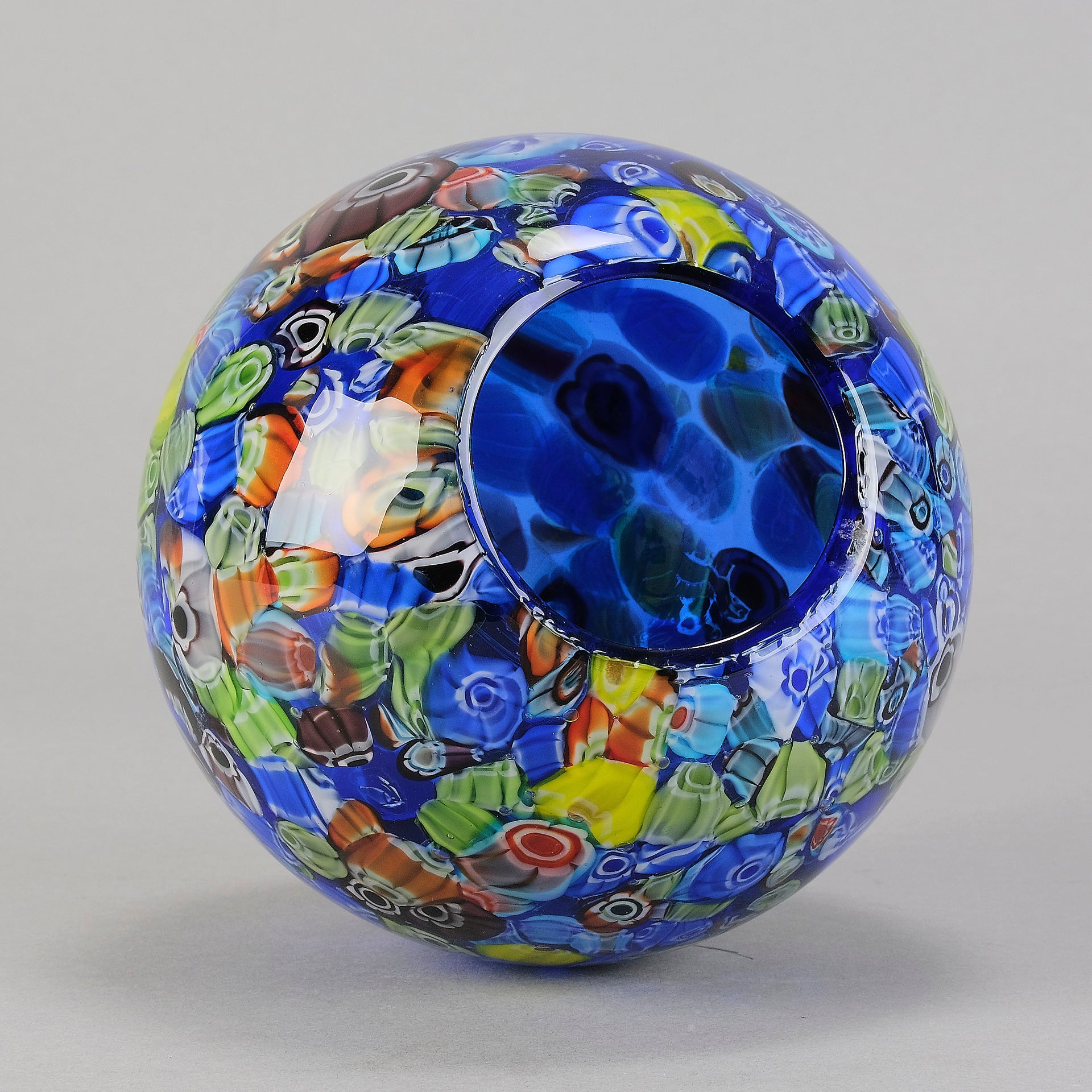 Murano Millefiore Vase - Hickmet Fine Arts