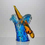 The Diver - Murano Glass Sculpture - Hickmet Fine Arts 