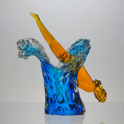 The Diver - Murano Glass Sculpture - Hickmet Fine Arts 