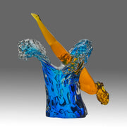 The Diver - Murano Glass Sculpture - Hickmet Fine Arts 