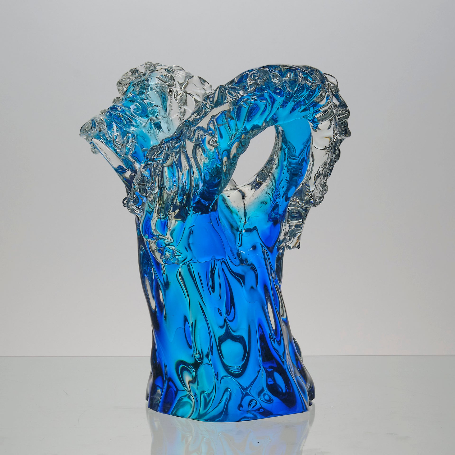 The Diver - Murano Glass Sculpture - Hickmet Fine Arts 