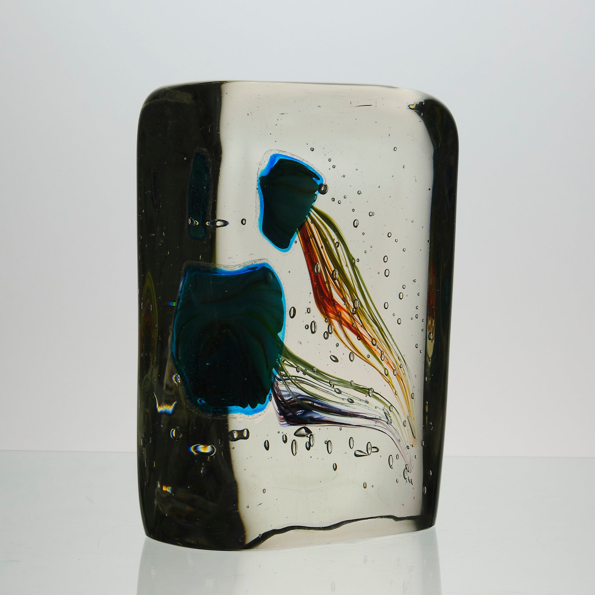 Murano Jelly Fish - Murano Glass Aquarium - Hickmet Fine Arts  