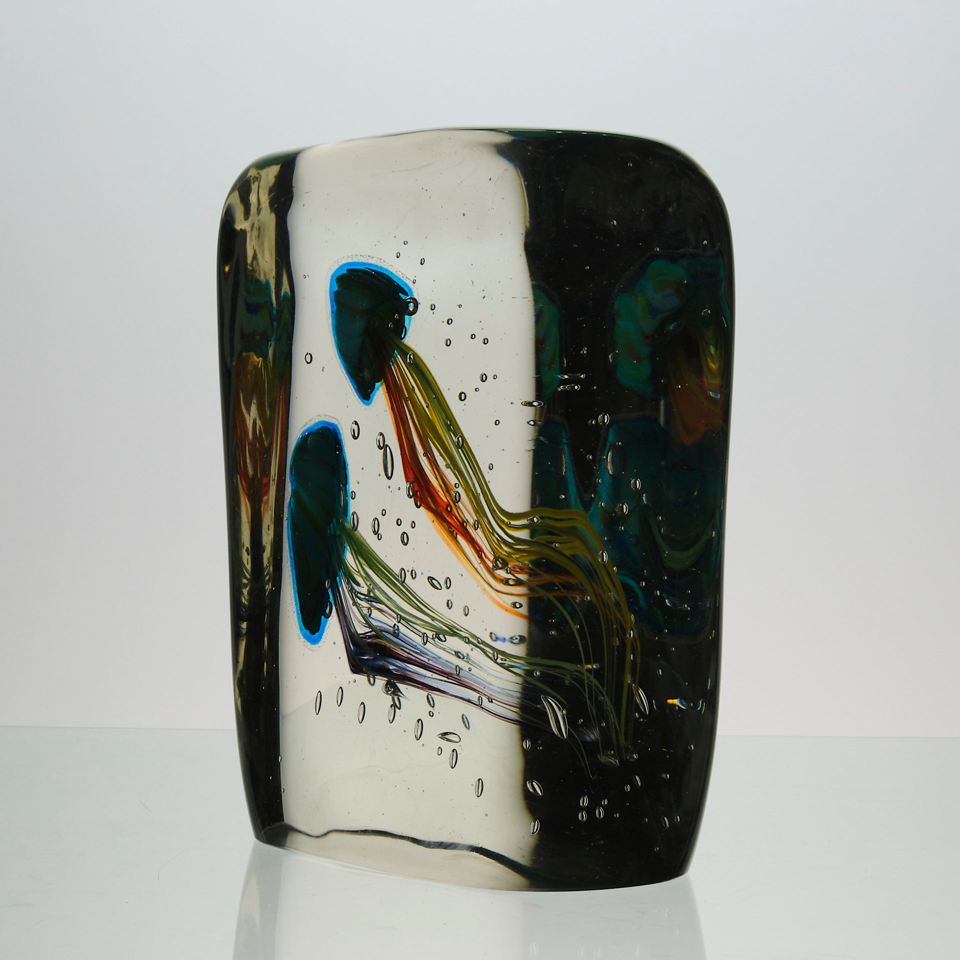 Murano Jelly Fish - Murano Glass Aquarium - Hickmet Fine Arts  