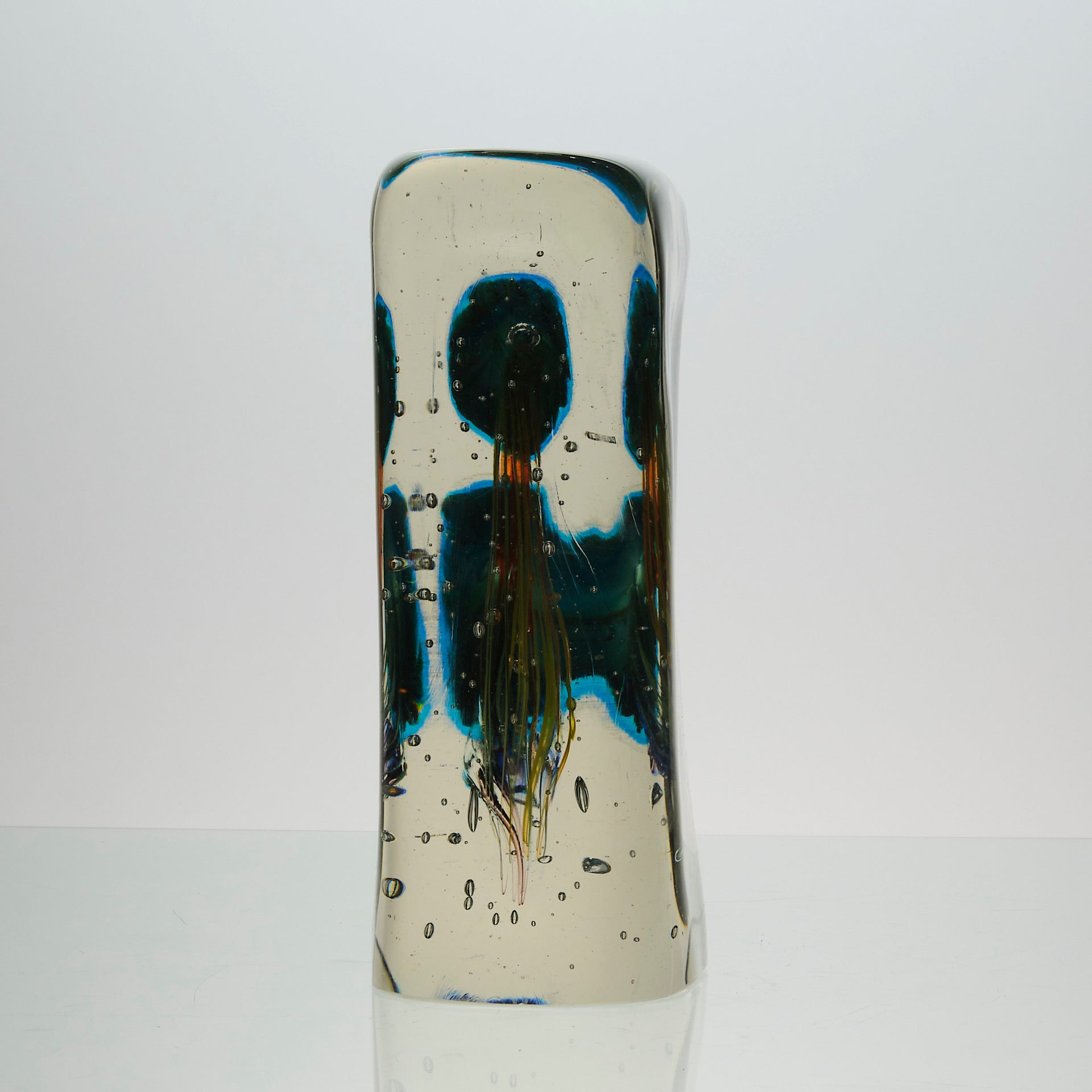 Murano Jelly Fish - Murano Glass Aquarium - Hickmet Fine Arts  