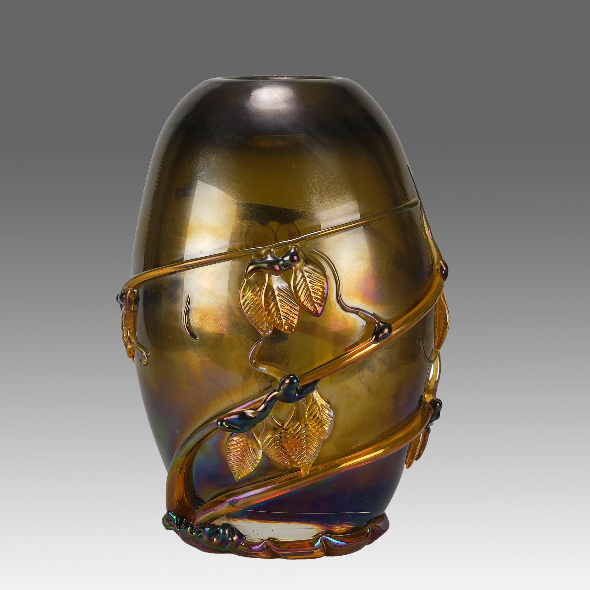 Murano Ovoid Vase - Murano Glass For Sale - Hickmet Fine Arts 