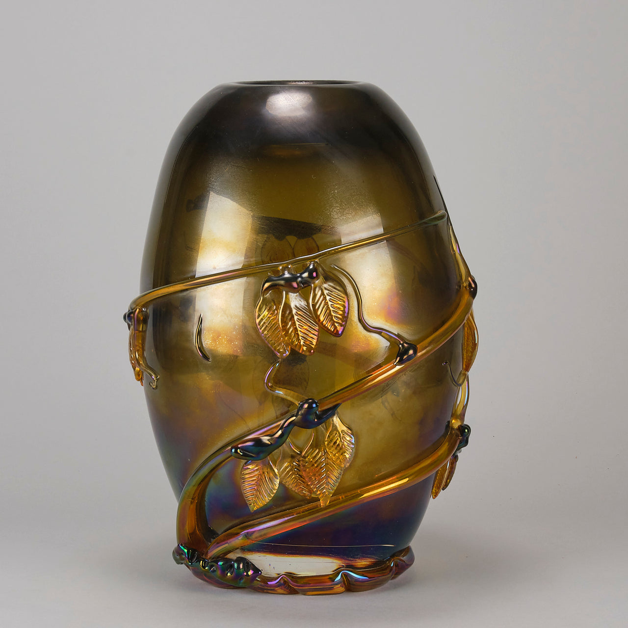 Murano Ovoid Vase - Murano Glass For Sale - Hickmet Fine Arts 