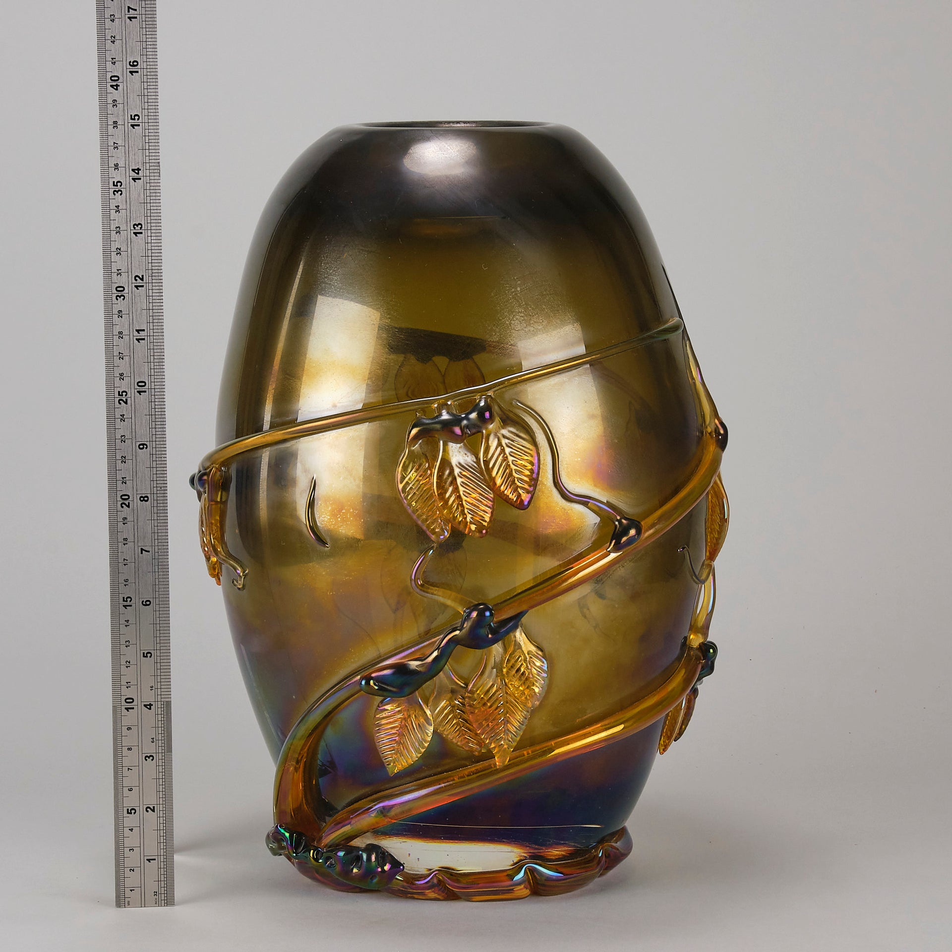 Murano Ovoid Vase - Murano Glass For Sale - Hickmet Fine Arts 