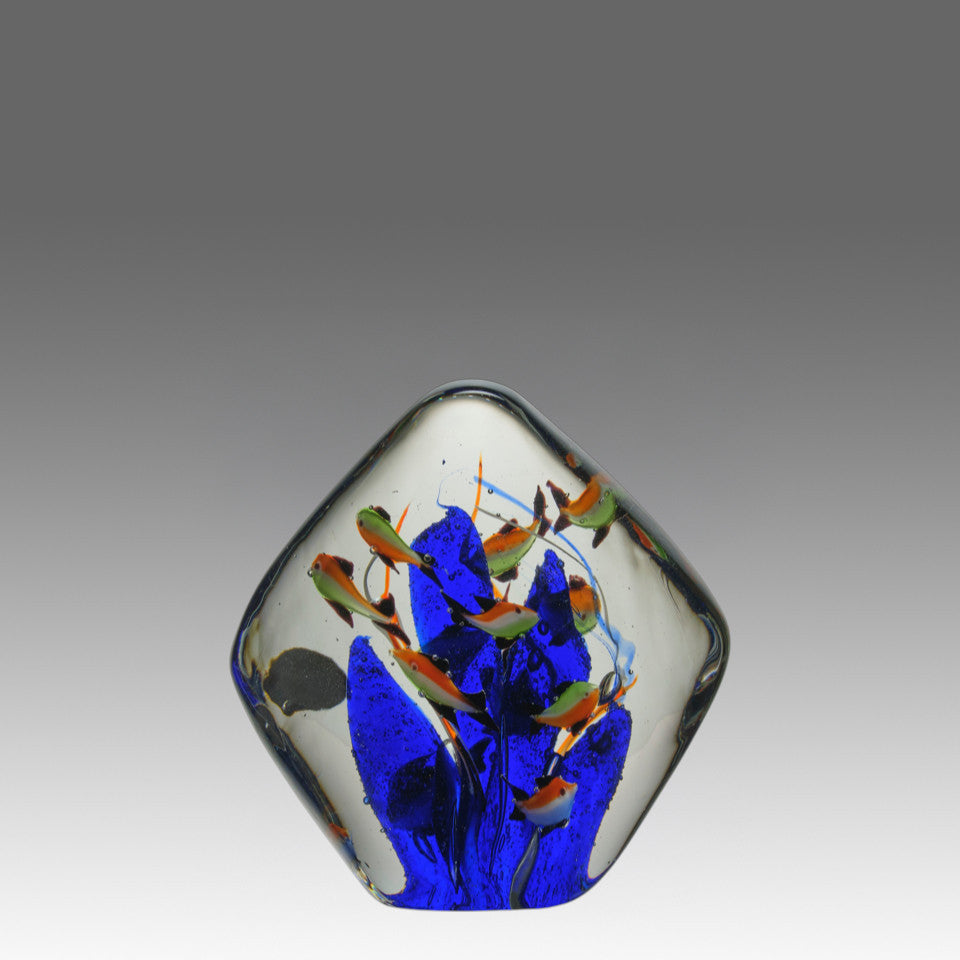 Aquarium - Murano Glass Sculpture - Hickmet Fine Arts 