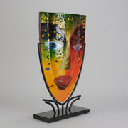 "Picasso Face Vase II" by Murano - Hickmet Fine Arts