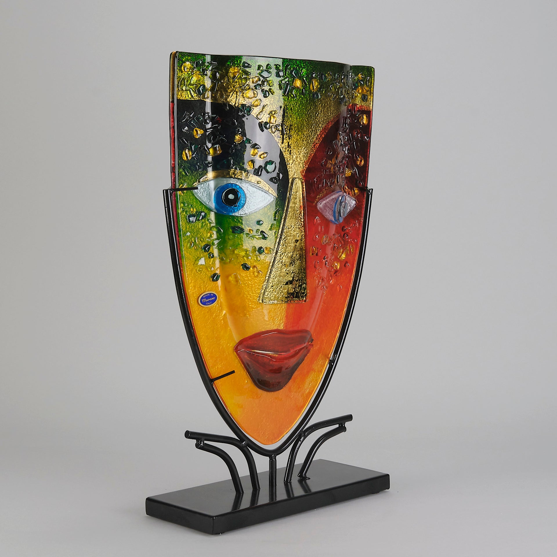 "Picasso Face Vase II" by Murano - Hickmet Fine Arts