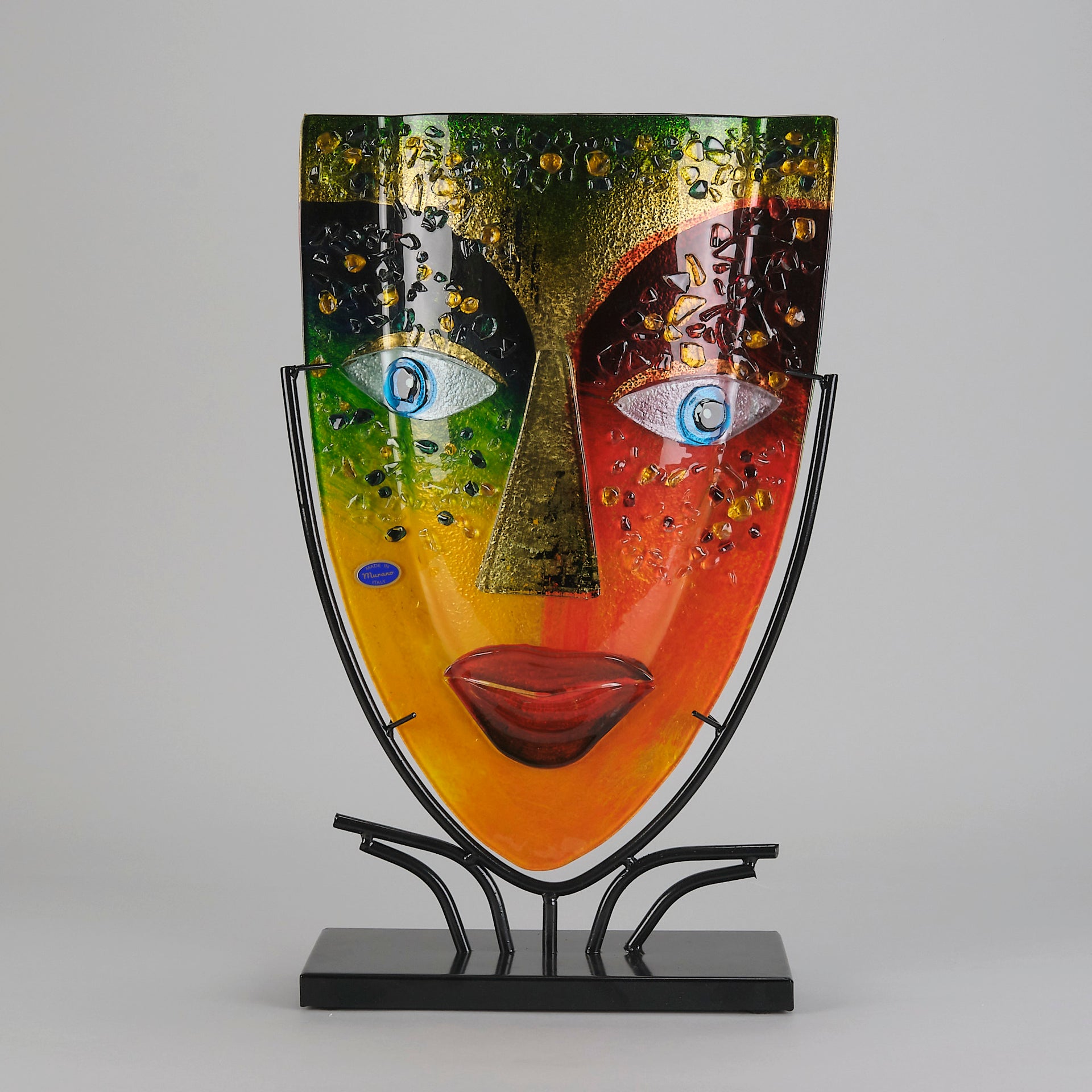 "Picasso Face Vase II" by Murano - Hickmet Fine Arts
