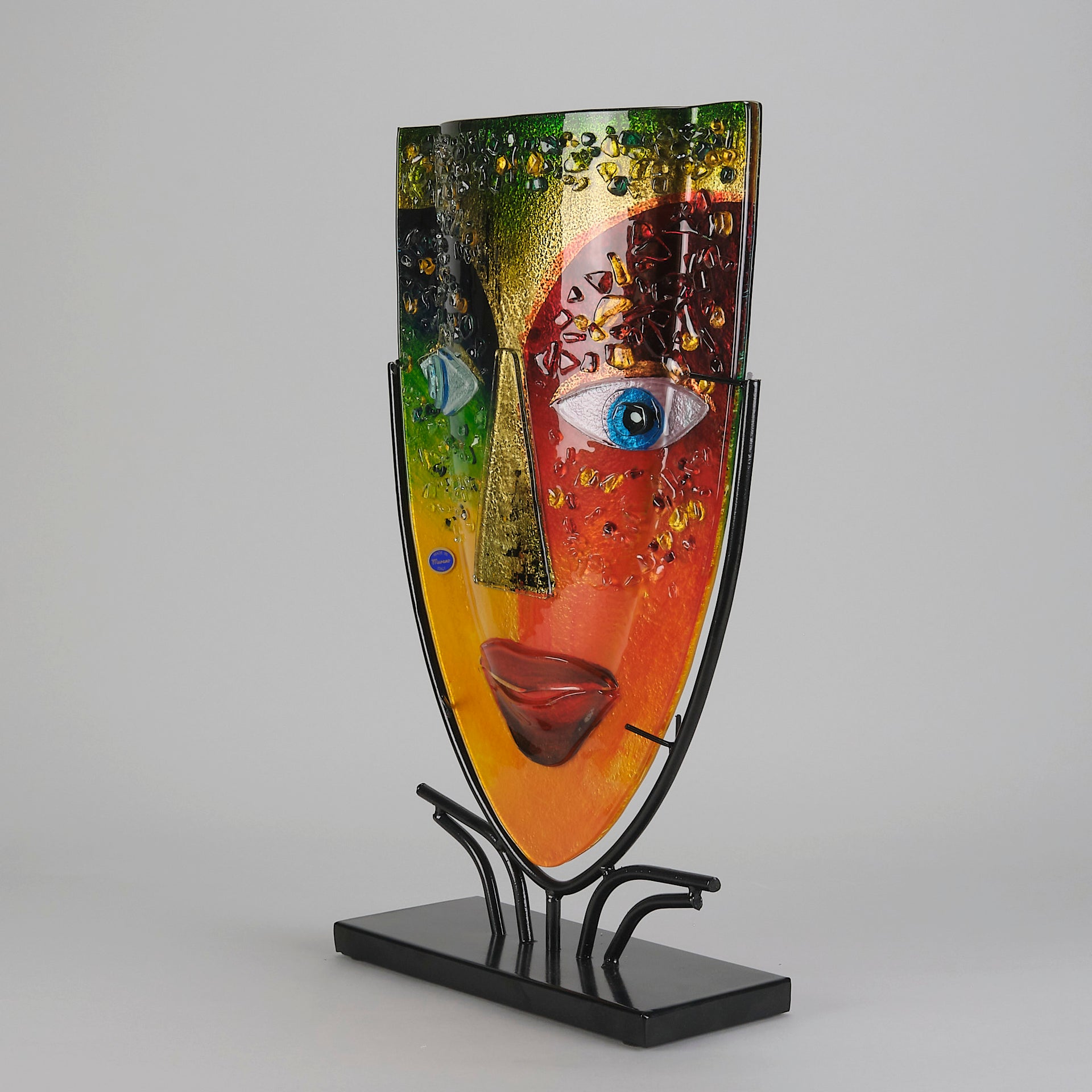 "Picasso Face Vase II" by Murano - Hickmet Fine Arts