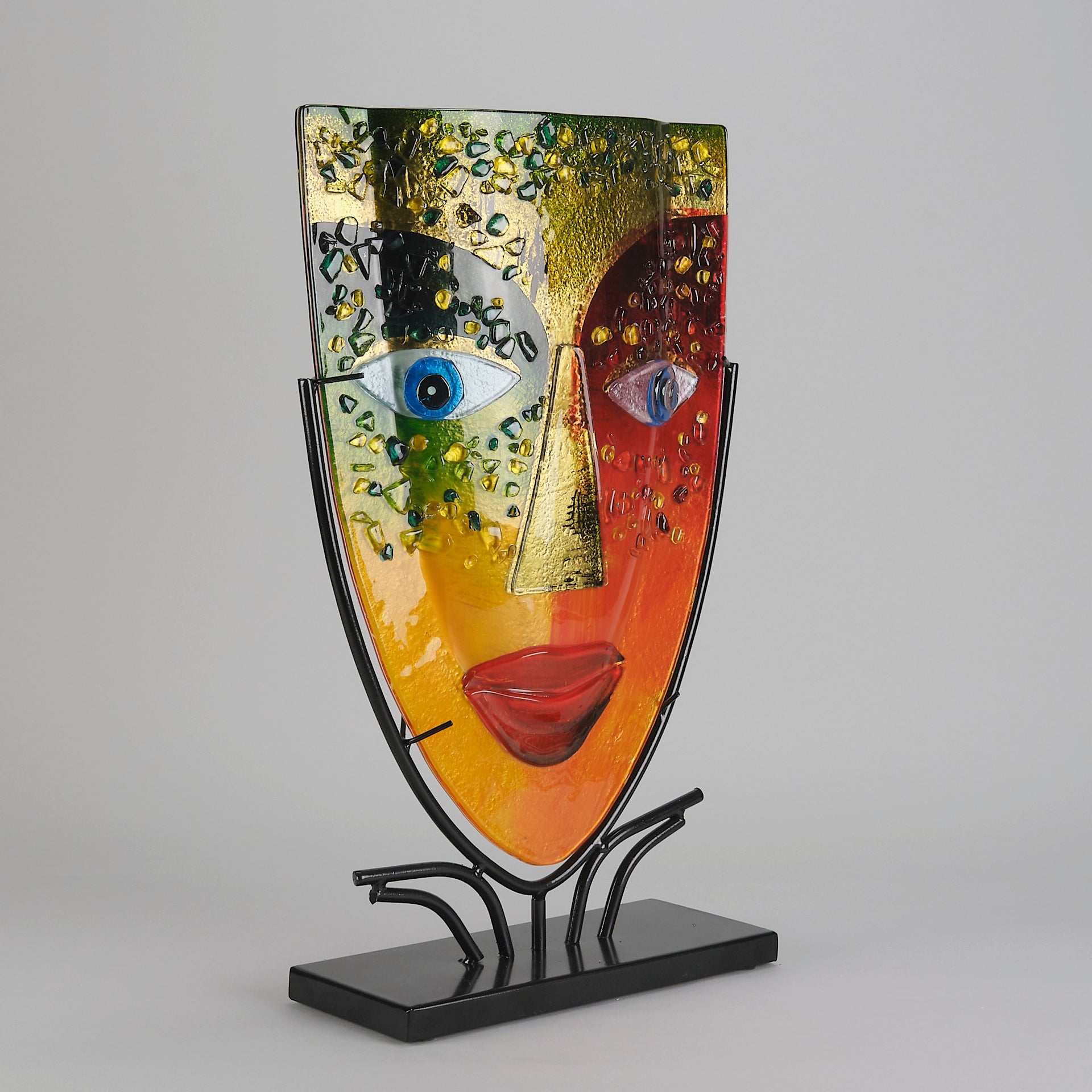 "Picasso Face Vase II" by Murano - Hickmet Fine Arts