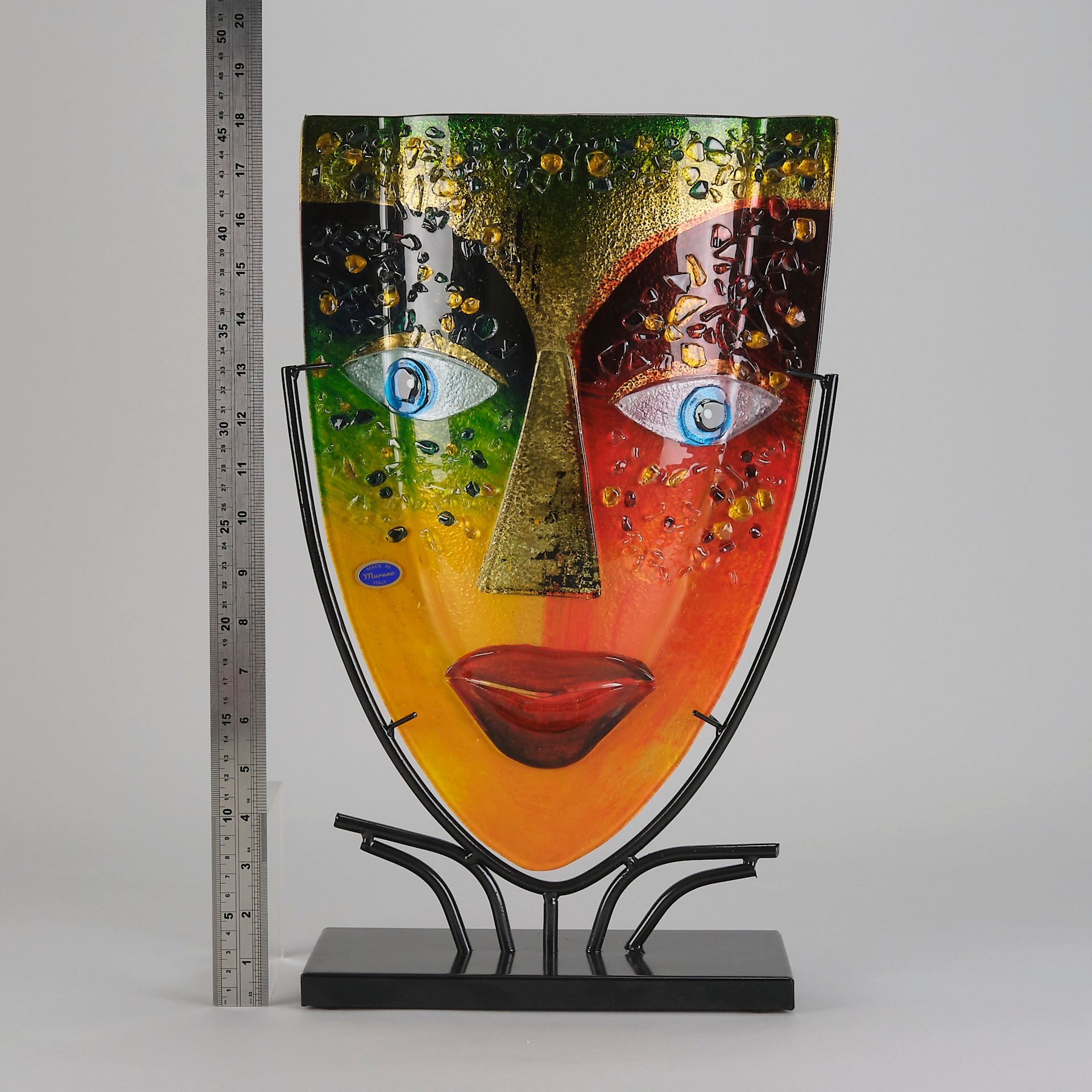 "Picasso Face Vase II" by Murano - Hickmet Fine Arts
