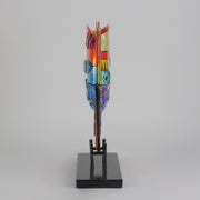 Murano Picasso Face Vase - Abstract Vase - Hickmet Fine Arts