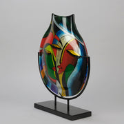 Twin Face Vase by Murano