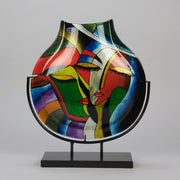 Twin Face Vase by Murano