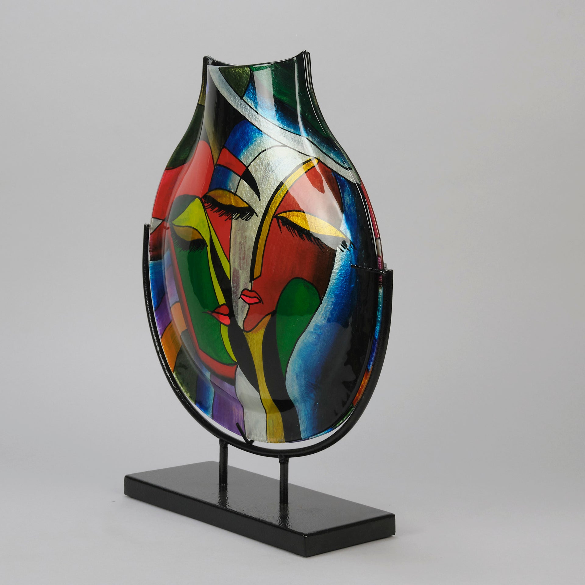 Twin Face Vase by Murano