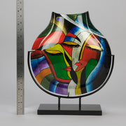 Twin Face Vase by Murano