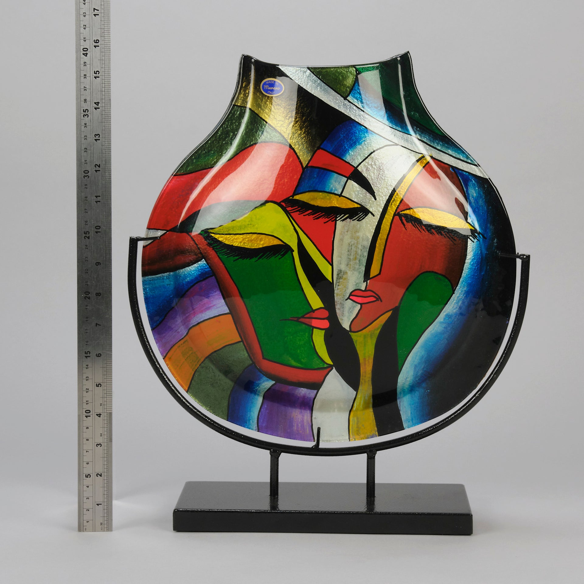 Twin Face Vase by Murano