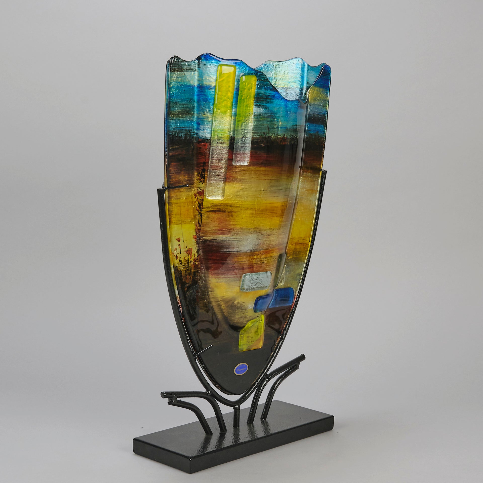 Murano Glass Abstract Vase