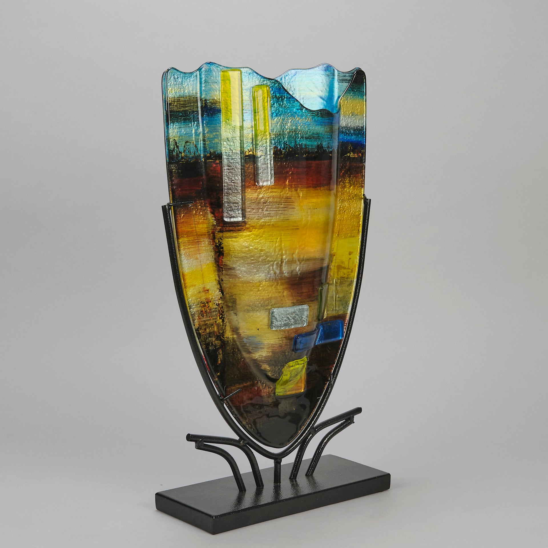 Murano Glass Abstract Vase