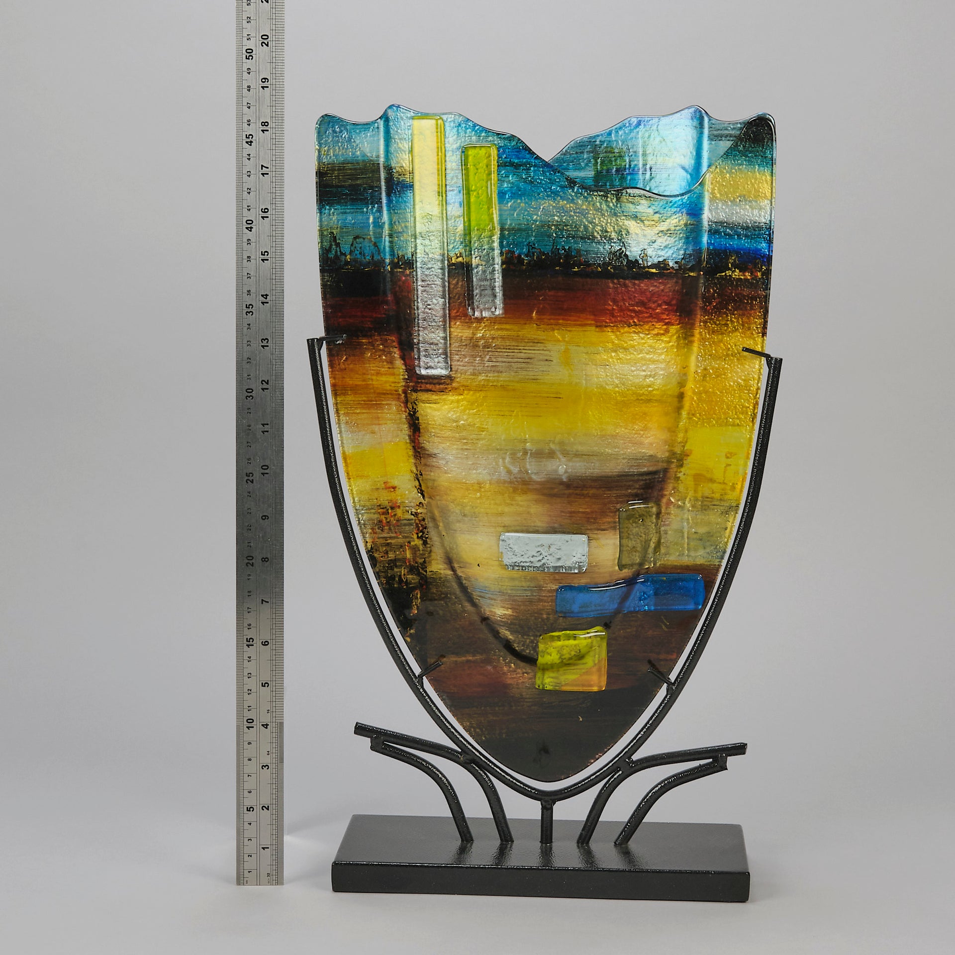 Murano Glass Abstract Vase