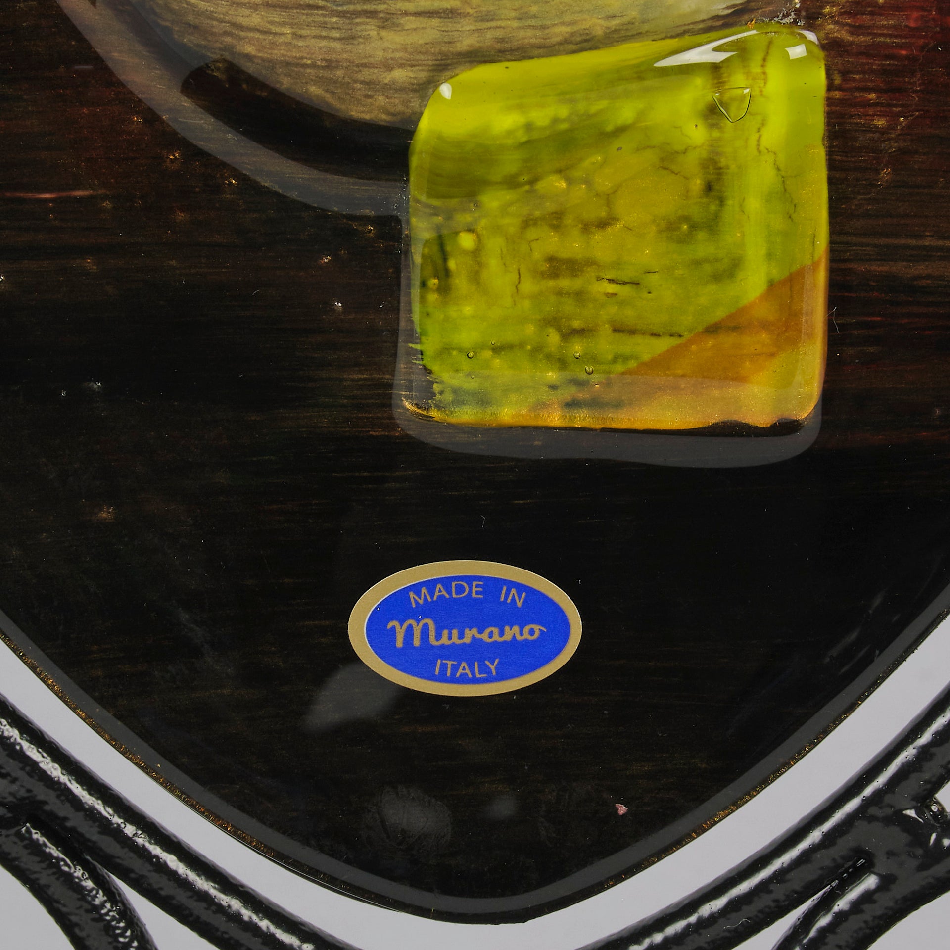 Murano Glass Abstract Vase