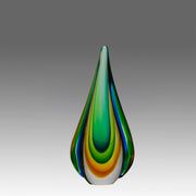 Teardrop Vase - Seguso Murano Vase - Hickmet Fine Arts
