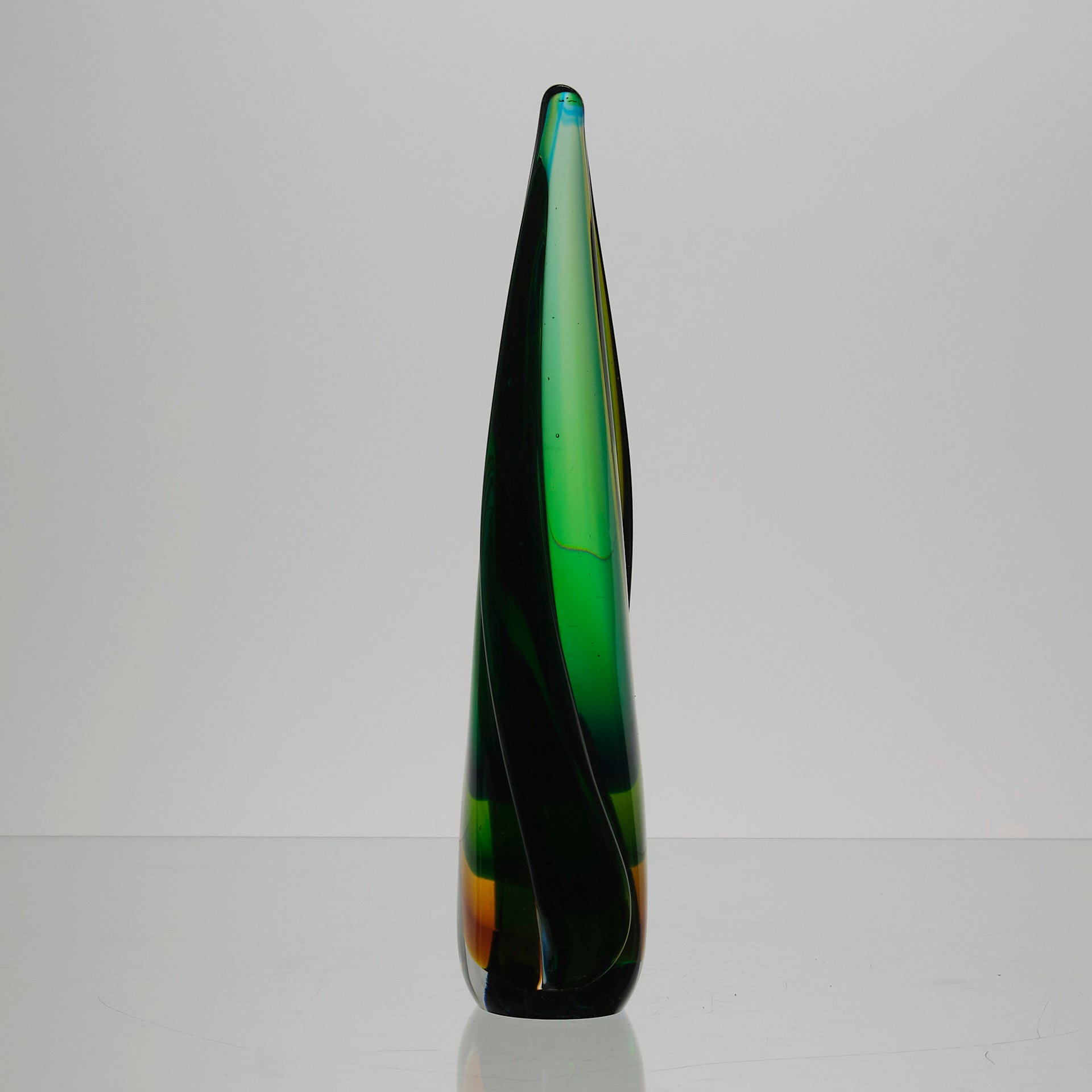 Teardrop Vase - Seguso Murano Vase - Hickmet Fine Arts