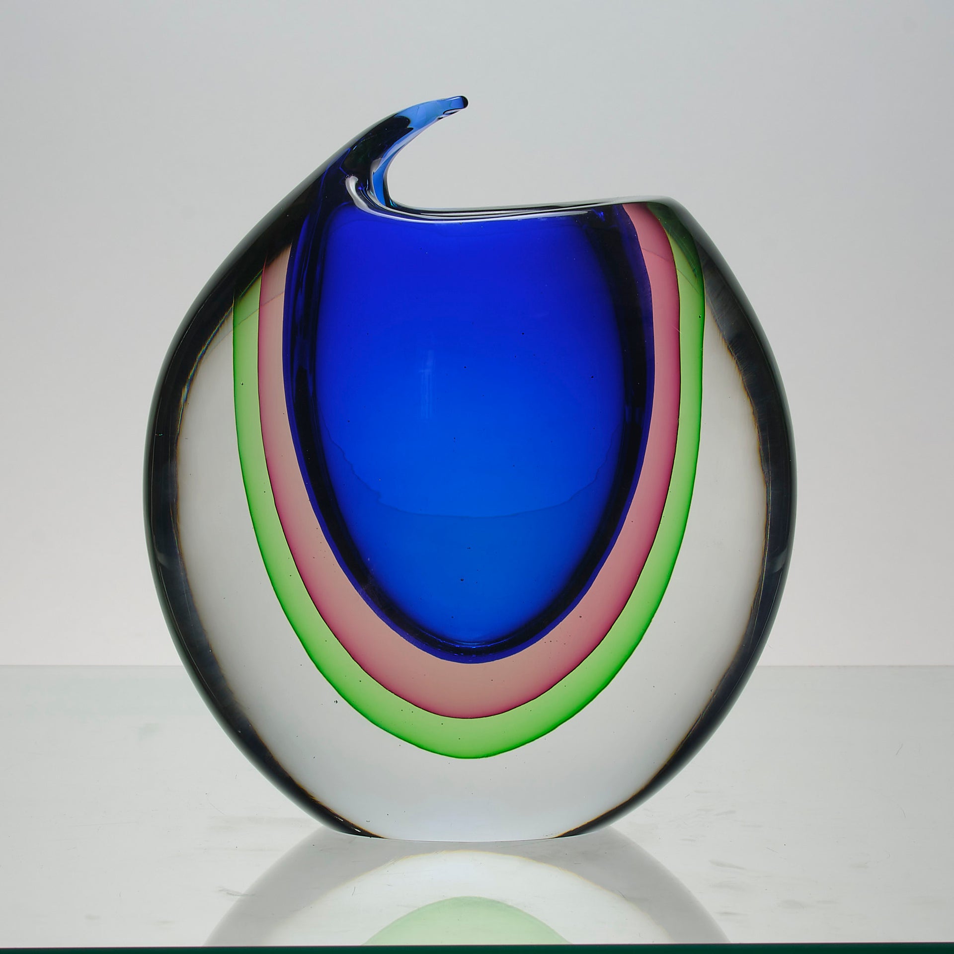"Silvano Signoretto Vase 2" by Murano - Hickmet Fine Arts