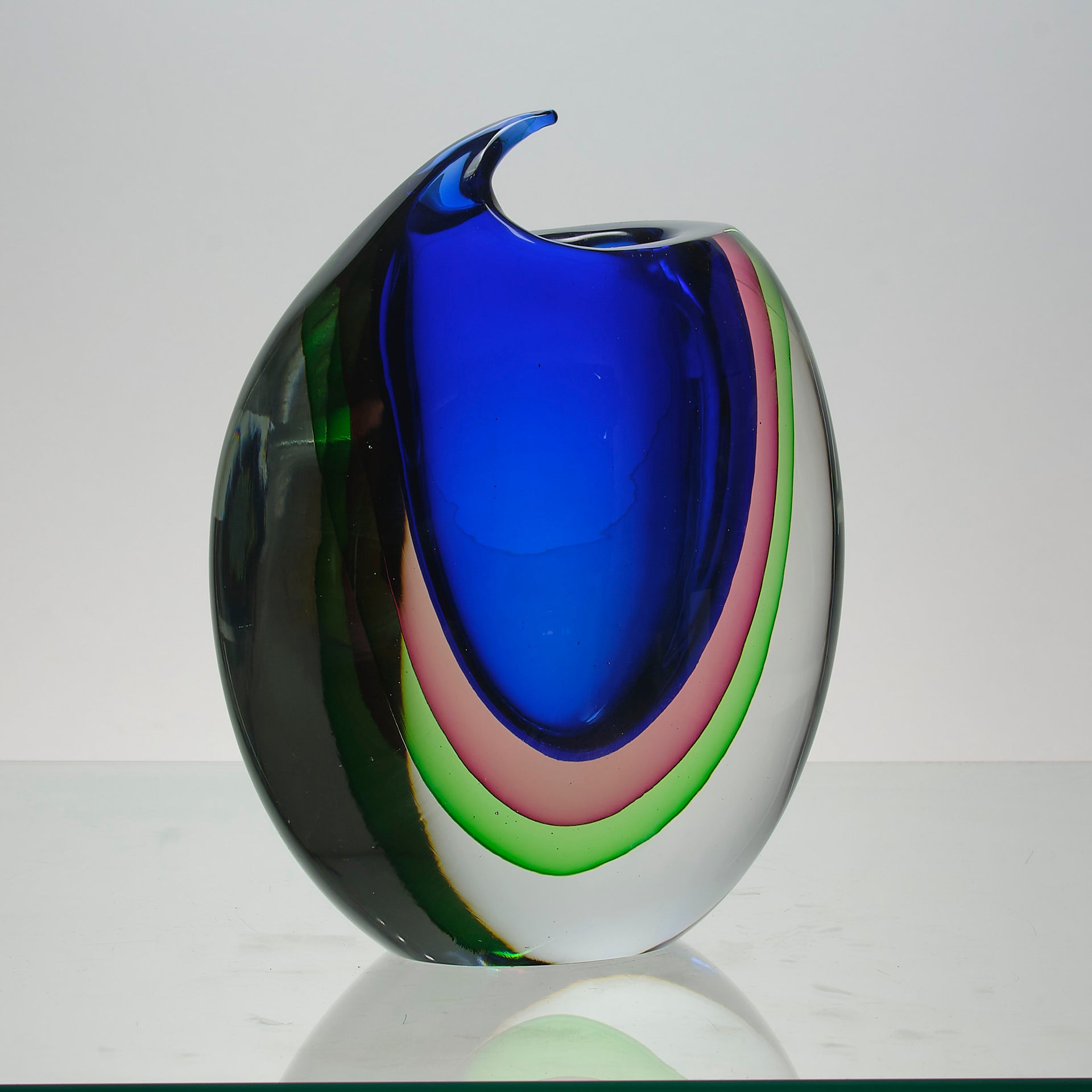 "Silvano Signoretto Vase 2" by Murano - Hickmet Fine Arts