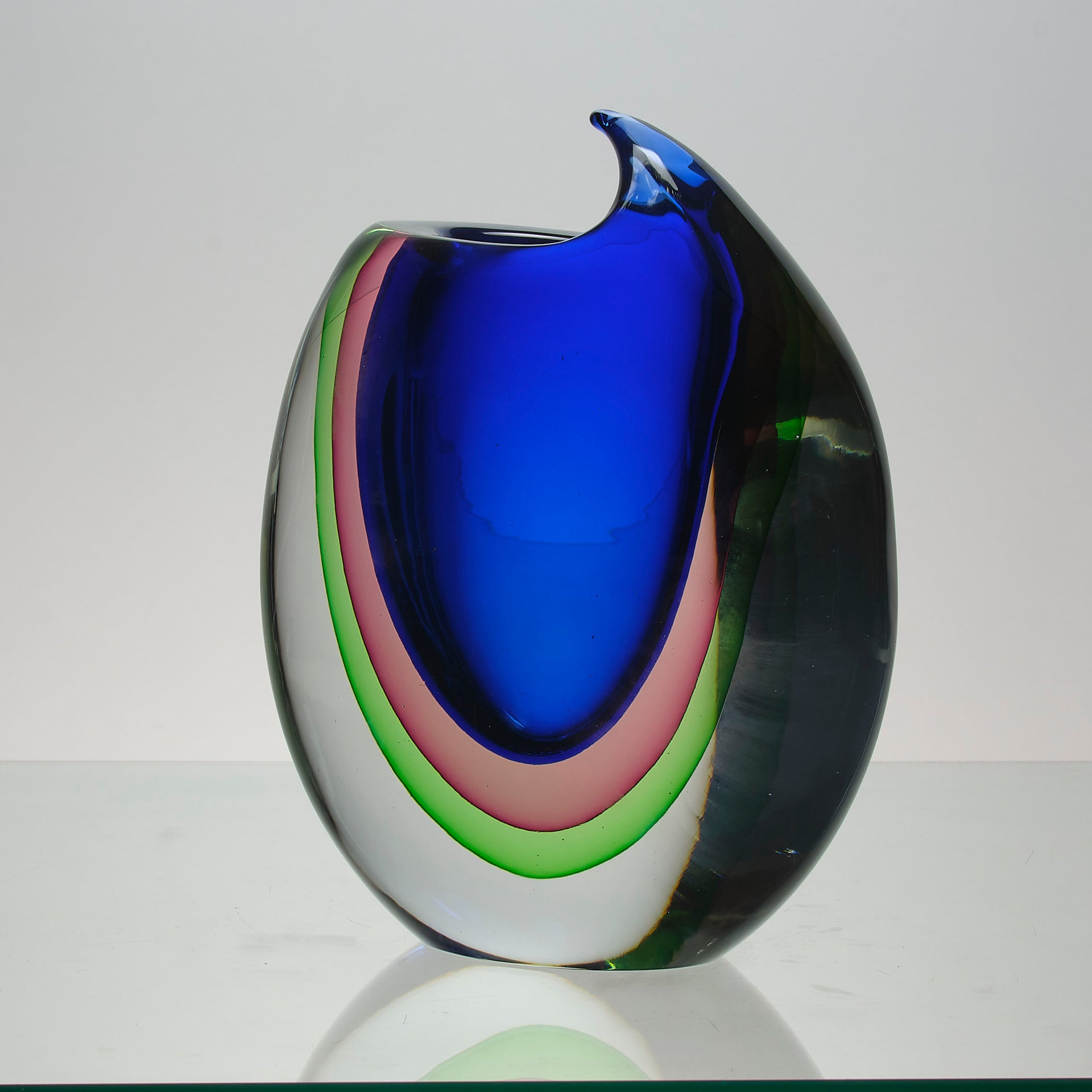 "Silvano Signoretto Vase 2" by Murano - Hickmet Fine Arts