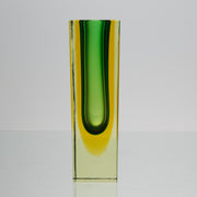 Murano Green Sommerso Vase - Murano Glass - Hickmet Fine Arts 