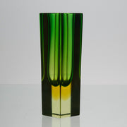 Murano Green Sommerso Vase - Murano Glass - Hickmet Fine Arts 