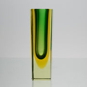Murano Green Sommerso Vase - Murano Glass - Hickmet Fine Arts 