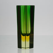 Murano Green Sommerso Vase - Murano Glass - Hickmet Fine Arts 
