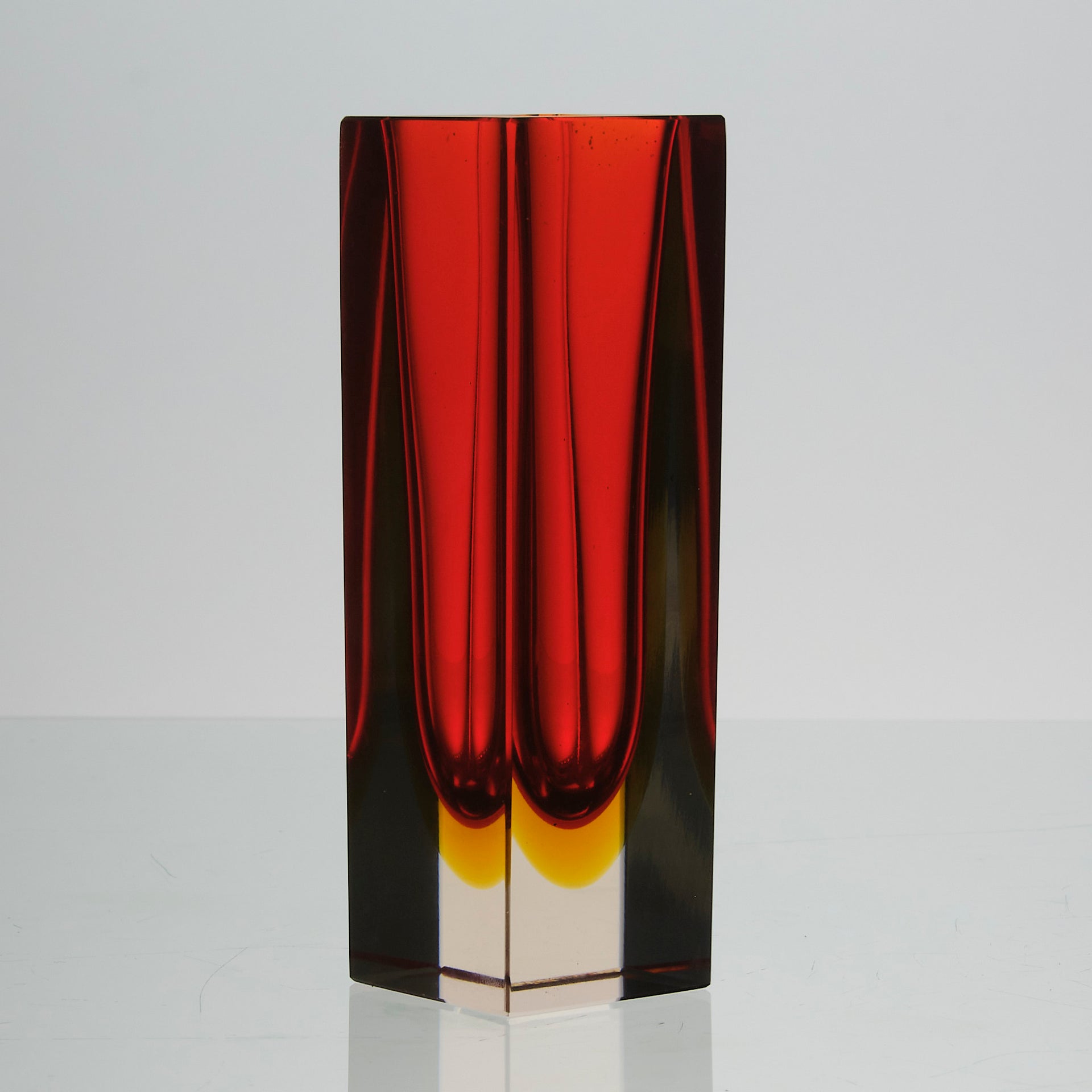 Murano Sommerso Vase - Italian Glass - Hickmet Fine Arts 