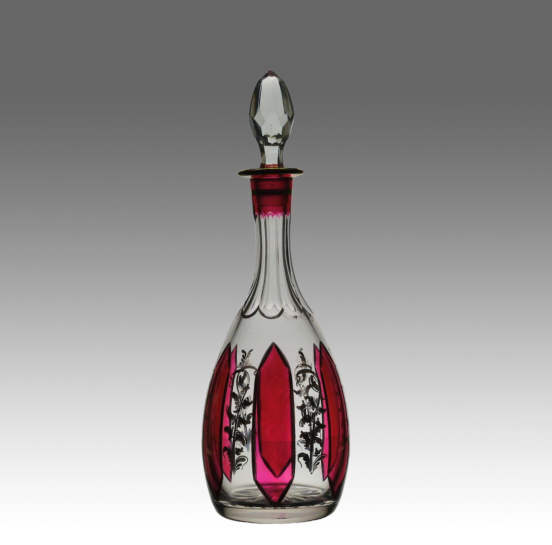  Murano Glass Decanter - Hickmet Fine Arts 