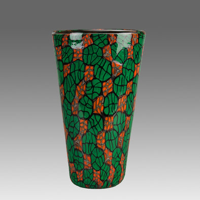 Murano “Murrine Vase VII” by Vittorio Ferro
