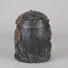 Native American Tobacco Jar - German Bronze - Hickmet Fine Arts