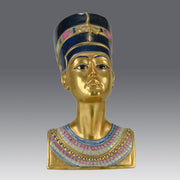 Italian Porcelain Nefertiti by Edoardo Tasca - Hickmet Fine Arts 