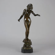Folly by Onslow Ford - Art Nouveau Bronze - Hickmet Fine Arts 