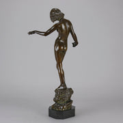 Folly by Onslow Ford - Art Nouveau Bronze - Hickmet Fine Arts 
